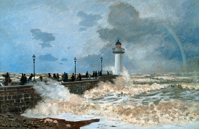 The Quay At Le Havre von Claude Monet