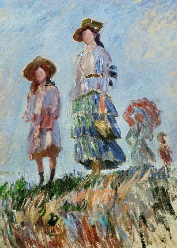 The Walk (Sketch) von Claude Monet