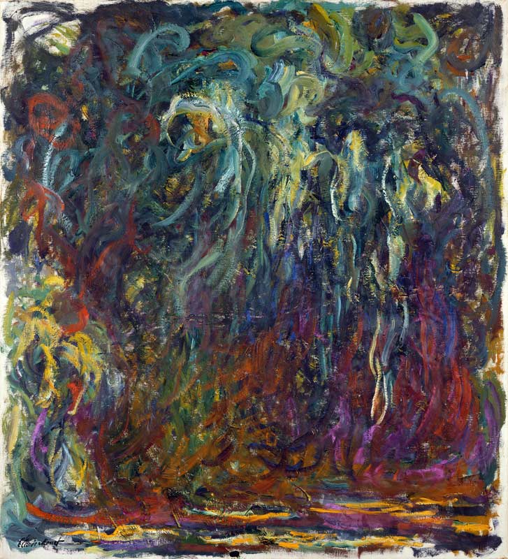 Trauerweiden von Claude Monet