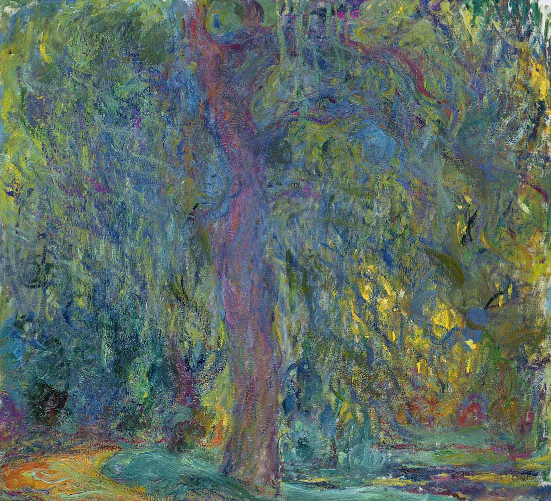Weeping Willow von Claude Monet