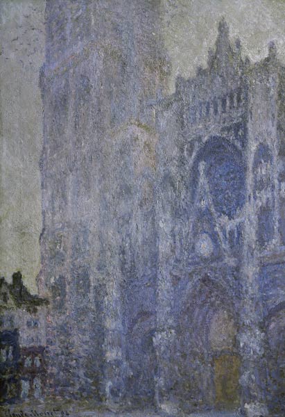 Monet,Kathedrale Rouen(Harmonie blanche) von Claude Monet