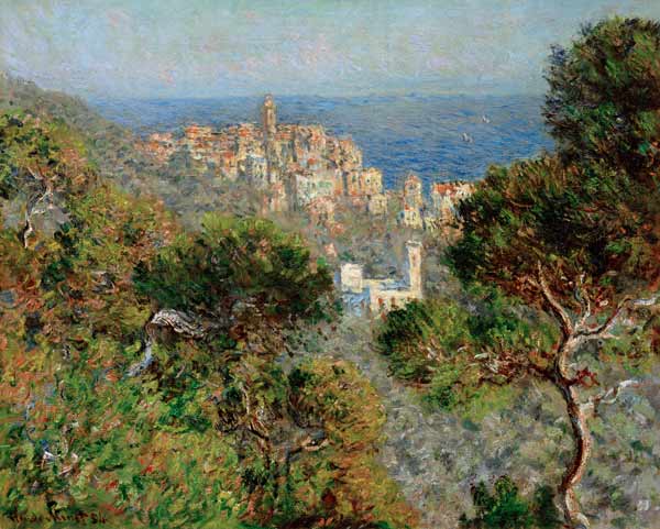Blick auf Bordighera von Claude Monet