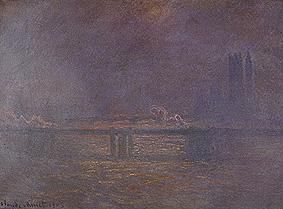 Die Charing-Cross-Brücke über die Themse von Claude Monet