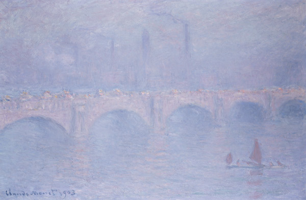 Waterloo Bridge, Hazy Sunshine von Claude Monet