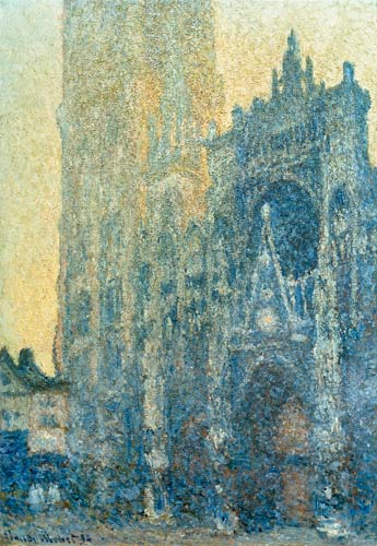 Die Kathedrale von Rouen I von Claude Monet