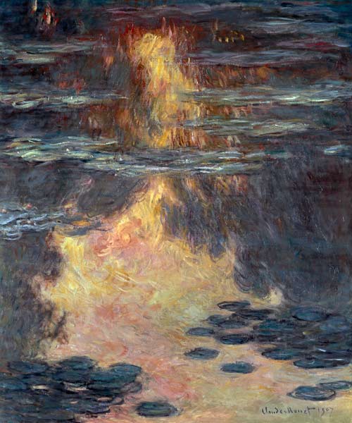 Waterlilies von Claude Monet
