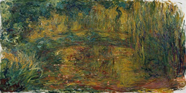 The Japanese Bridge von Claude Monet