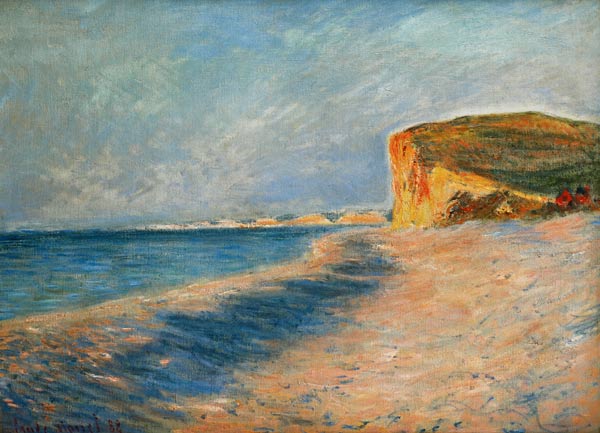 Pourville bei Dieppe von Claude Monet