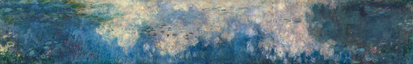 Seerosen Triptychon von Claude Monet