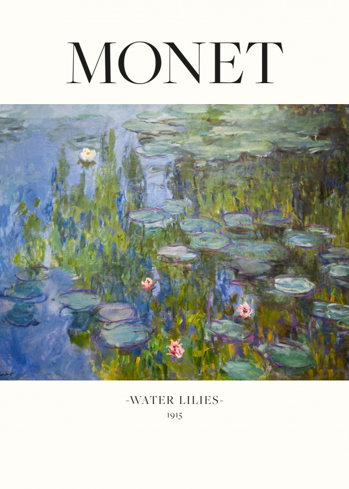 Water Lilies 1915 von Claude Monet