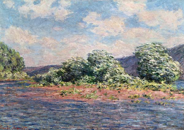 The Seine at Port-Villez von Claude Monet