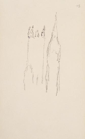 Study for London series, Houses of Parliament cil on Parliament