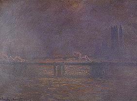 Die Charing-Cross-Brücke über die Themse