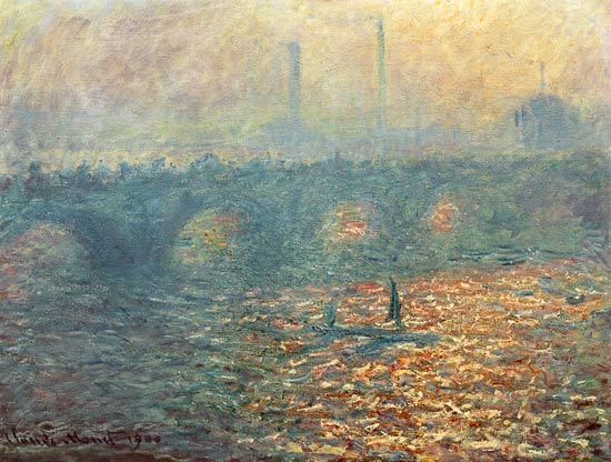 Waterloo Bridge von Claude Monet