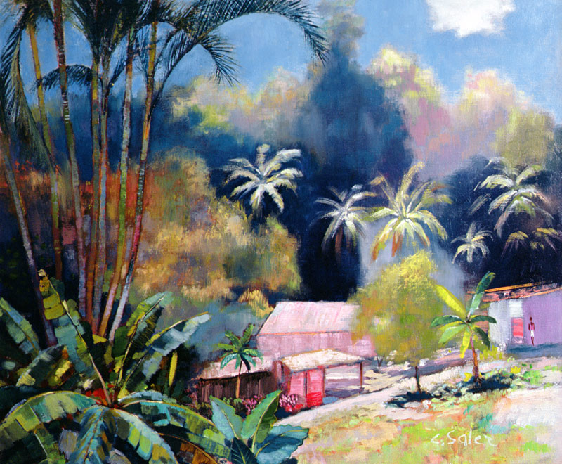 Tropical Forest, Martinique von Claude Salez