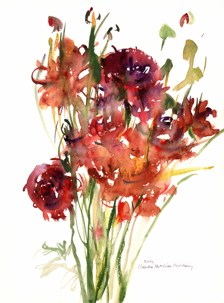 Renoncules von Claudia Hutchins-Puechavy