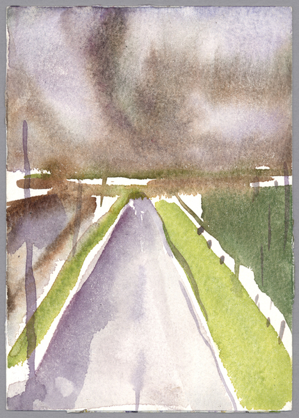 Storm on route von Claudia Hutchins-Puechavy