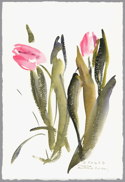 Tulips von Claudia Hutchins-Puechavy