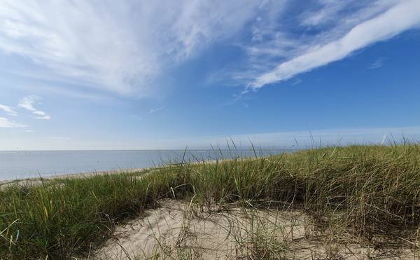 Strand in Zeebrügge von Claudia Polte