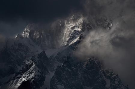 Only light and silence