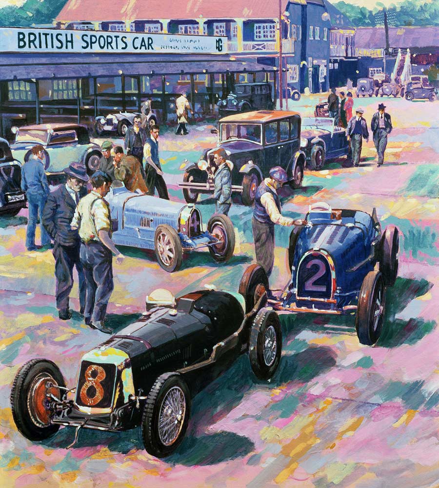 Brooklands Heyday von Clive  Metcalfe