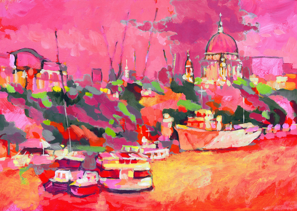 St Pauls Colour von Clive  Metcalfe