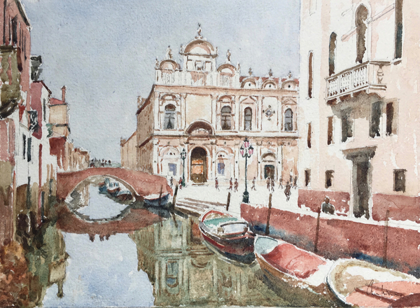 1007 Ospedale di S Marco, winter light von Clive Wilson