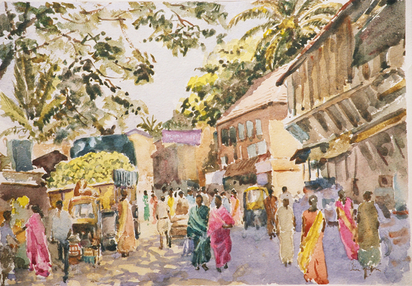 609 Shopping in Gujarati Rd von Clive Wilson