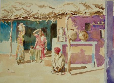 661 Brahmin village interior (2)