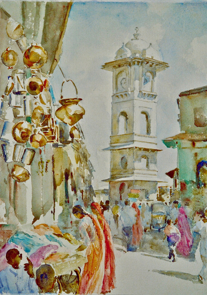 662 Clock tower, Udaipur von Clive Wilson