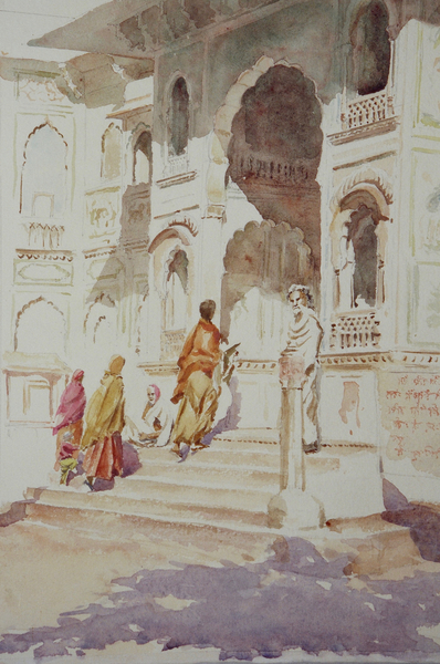 666 Visit to the ashram von Clive Wilson