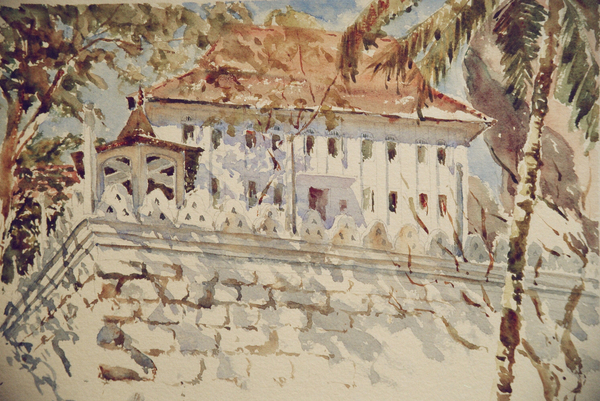 729 The Monastery, Aluvihara von Clive Wilson