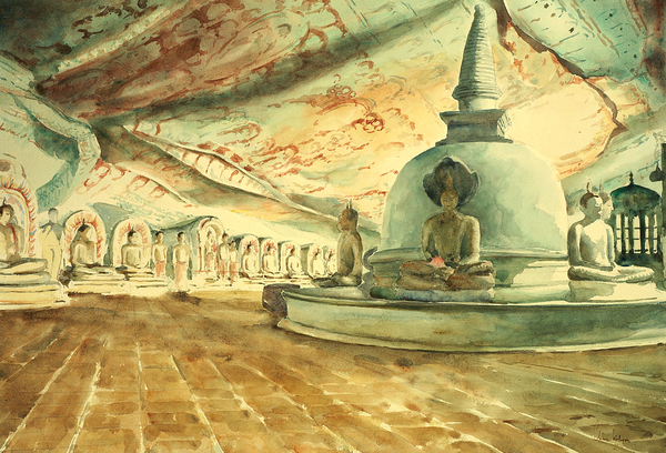 745 Dambulla, The Kings Chamber von Clive Wilson