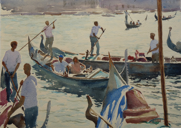 890 Tight manoeuvring von Clive Wilson