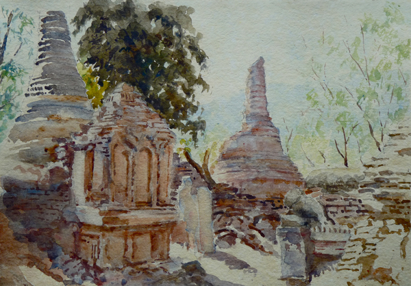 905 Shwe Indein Paya von Clive Wilson