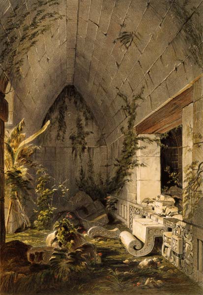 Kabah, Innenansicht von Codz Poop