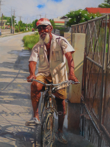 Peek-A-Blue von Colin Bootman