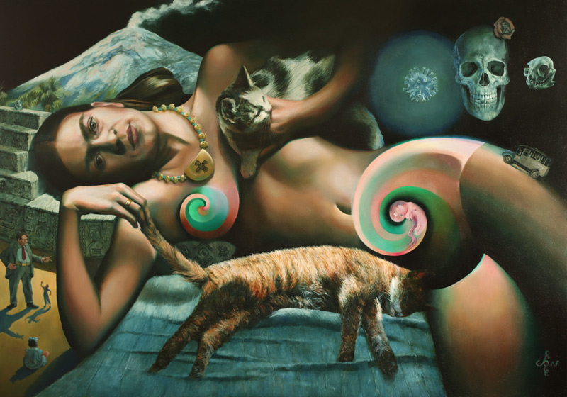 Frida Kahlo (2020) von Corné Akkers