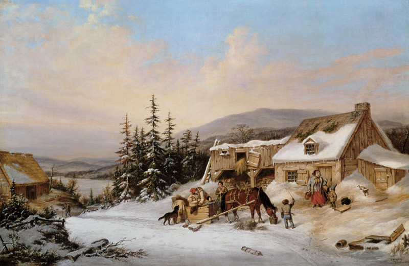 Quebec von Cornelius Krieghoff