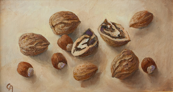 Walnuts and Hazelnuts von Cristiana  Angelini