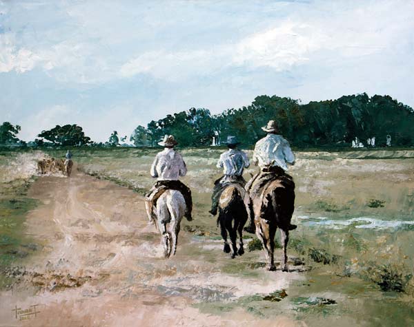 On Horseback von  Cruz  Jurado Traverso