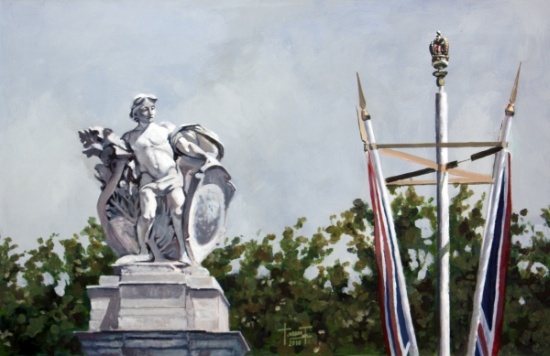 Looking..., near Buckingham Palace von  Cruz  Jurado Traverso