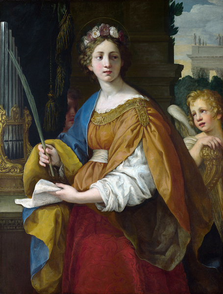 Heilige Cäcilia von Pietro  da Cortona,