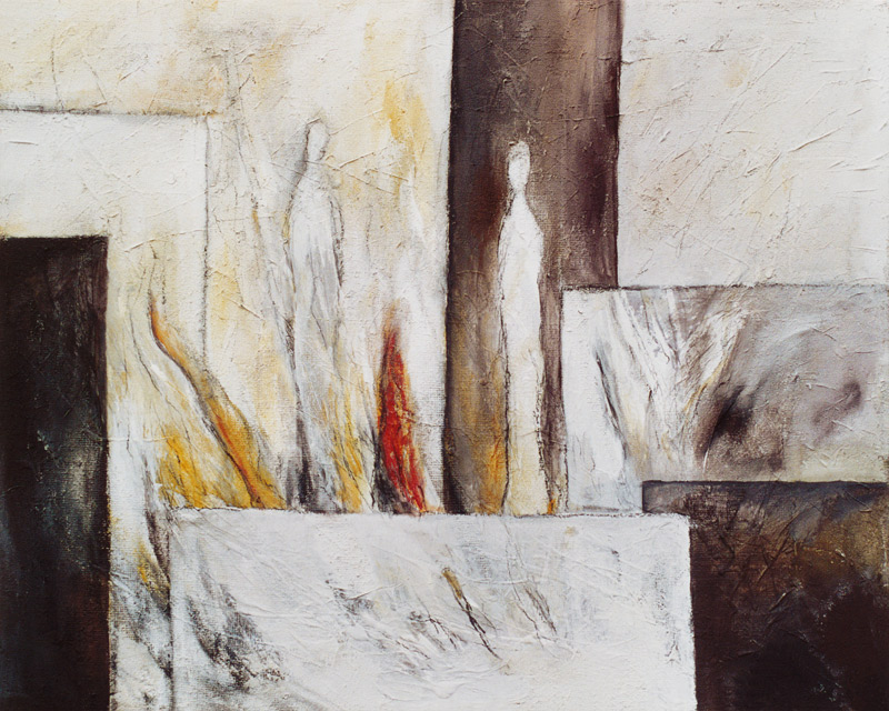 Paare am Feuer von Dagmar Zupan