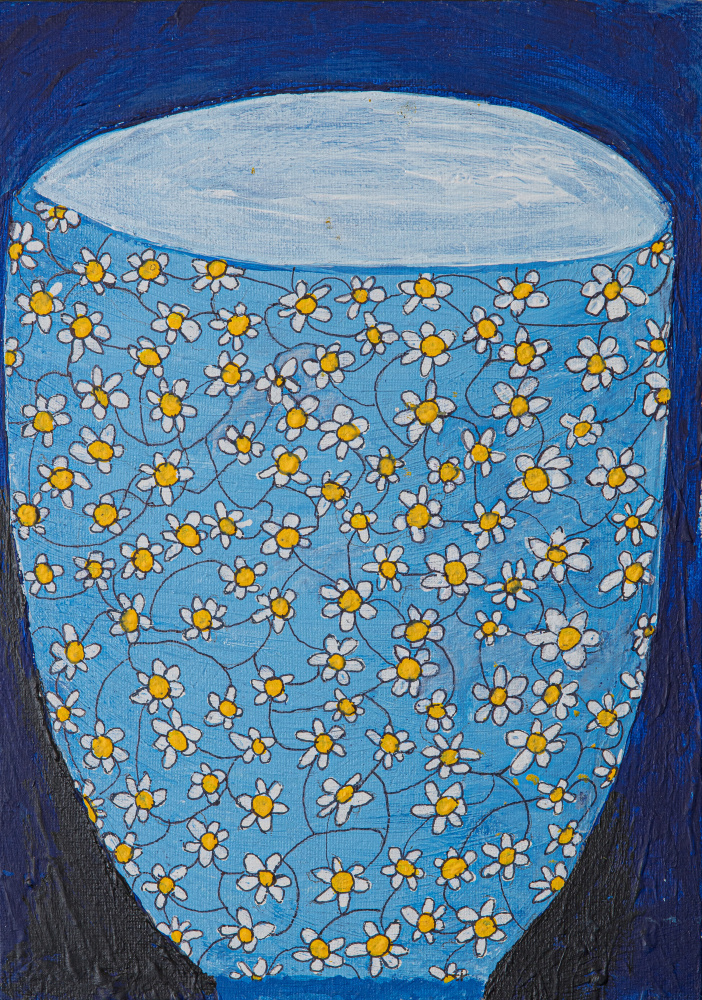 Vase With Flowers von Dale Hefer