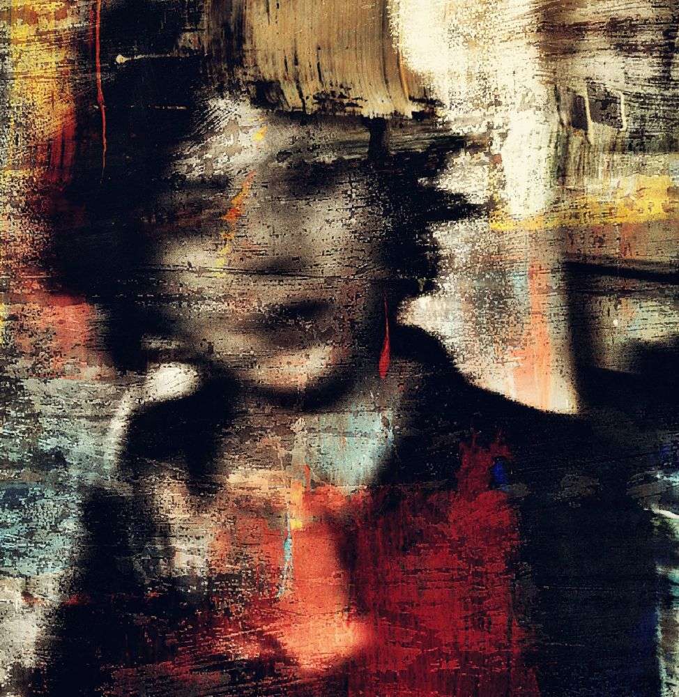 Schatten (Porträt) von Dalibor Davidovic