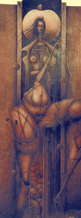 Mistery of a woman von Damian Frank Swiderski