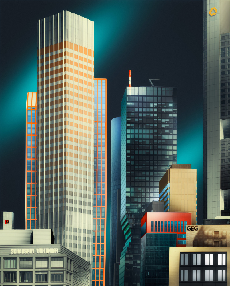 Frankfurt Vintage von Dani Otero Sobrino