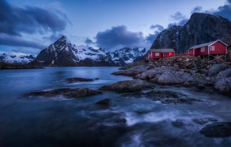 Calm Morning in Hamnoy von Daniel F.