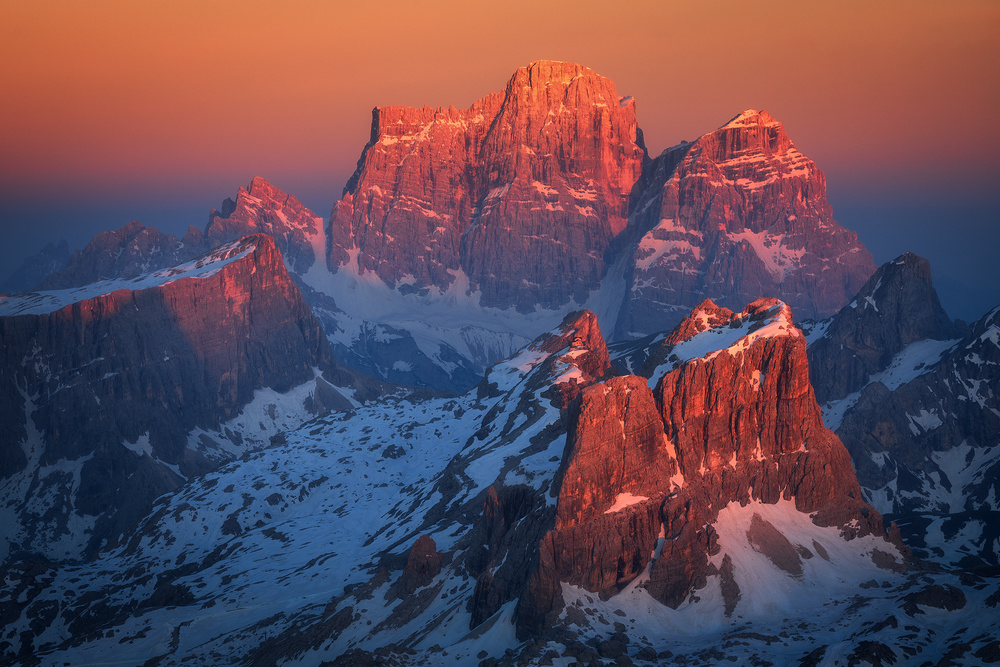 Burning Dolomites von Daniel Gastager